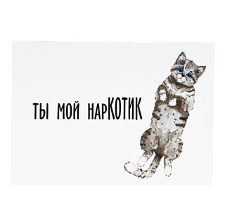Открытка "Котейка" 1831